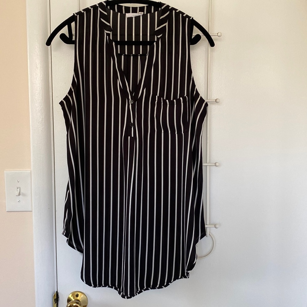 Lush striped tunic